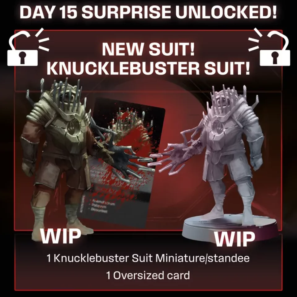 Update #13: NEW SURPRISE SUIT! $ 900000 STRETCH GOAL UNLOCKED! NEW SGs! Dead Spacer Pledge Info and more!